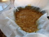 Cheesecake � la cr�me de marrons : Etape 1