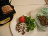 Panini trois fromages � la syrienne : Etape 2