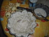 Charlotte de pain au fromage blanc et fruits  : Etape 1