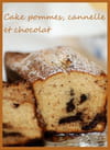 Cake pommes, cannelle et chocolat : Etape 6