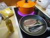 Filets d anchois frais � l huile de truffe : Etape 1