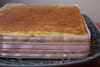 G�teau � �tages � la pistache et cr�me framboise : Etape 3