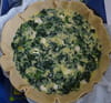 Quiche ch�vre �pinards : Etape 4