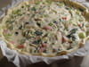 Flamiche poireaux jambon : Etape 2