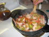 Poireaux aux fruits de mer : Etape 4