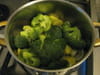 Soupe de brocoli gratin�e au canard confit : Etape 1