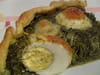 Tarte aux �pinards et aux oeufs durs : Etape 3