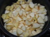 Compote de pommes bananes : Etape 1