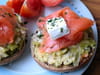 Tartine compl�te aux courgettes et truite fum�e : Etape 4