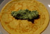 Crepes �pinards-ricotta : Etape 4