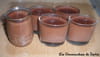 Cr�mes au chocolat extra l�g�res � l agar-agar : Etape 3