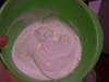Mousse de framboise et sa gel�e : Etape 3