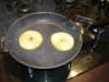 Salade de ch�vre chaud aux pommes : Etape 1