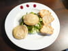 Salade de ch�vre chaud aux pommes : Etape 4
