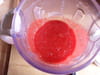 Fraisier avec son coulis de framboise : Etape 3