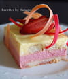 Bavarois fraise mangue : Etape 1
