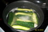 Courgettes au jambon : Etape 1