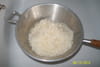 Couronne de riz au thon, saumon et fromage : Etape 1