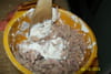 Couronne de riz au thon, saumon et fromage : Etape 2