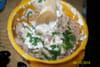 Couronne de riz au thon, saumon et fromage : Etape 3