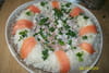 Couronne de riz au thon, saumon et fromage : Etape 5