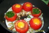 Tomates aux oeufs en cocotte : Etape 3