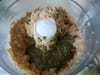 Cake au pistou au coeur enroul� ricotta-poulet : Etape 1