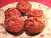 Muffins fraises, framboises et pralines roses : Etape 5