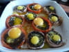 Tomate et champignon farcis aux oeufs : Etape 4