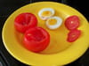 Tomates et oeufs farcis  : Etape 1