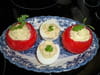 Tomates et oeufs farcis  : Etape 4