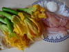 Courgettes enrubann�es d aiguillettes de poulet : Etape 1