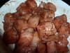 Brochettes de poulet marin�, tomate provencale : Etape 1