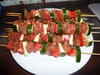 Brochettes de poulet marin�, tomate provencale : Etape 3
