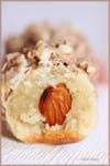Rochers amandes, chocolat blanc et gavottes : Etape 3