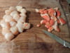 Raviole de Saint-Jacques saveur d automne  : Etape 1