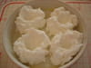 Oeufs Madeleine : Etape 1