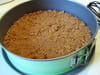 Cheesecake marbr� chocolat blanc et cr�me de marron : Etape 1