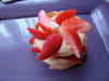Petits feuillet�s aux fraises et cr�me p�tissi�re : Etape 4