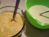 Quiche � la soupe et au jambon : Etape 1