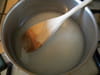 Cuill�res � caf� en sucre masse : Etape 1