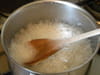 Cuill�res � caf� en sucre masse : Etape 2