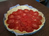 Tarte � la tomate sur un fond de moutarde : Etape 2