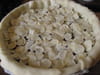 Tarte au Cerfeuil tub�reux-tomates s�ch�es et ch�vre : Etape 3