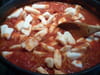 Lamelles de calamars sauce tomate curry : Etape 4