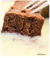 Fondant l�ger chocolat marron : Etape 1