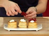 Vol-au-vent chantilly et fruits rouges : Etape 5