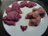 Brochette de caille aux fruits secs : Etape 1