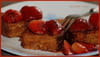 Pain d �pices perdu et fraises caram�lis�es : Etape 6