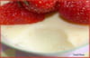 Pannacotta au chocolat blanc et fraises : Etape 1